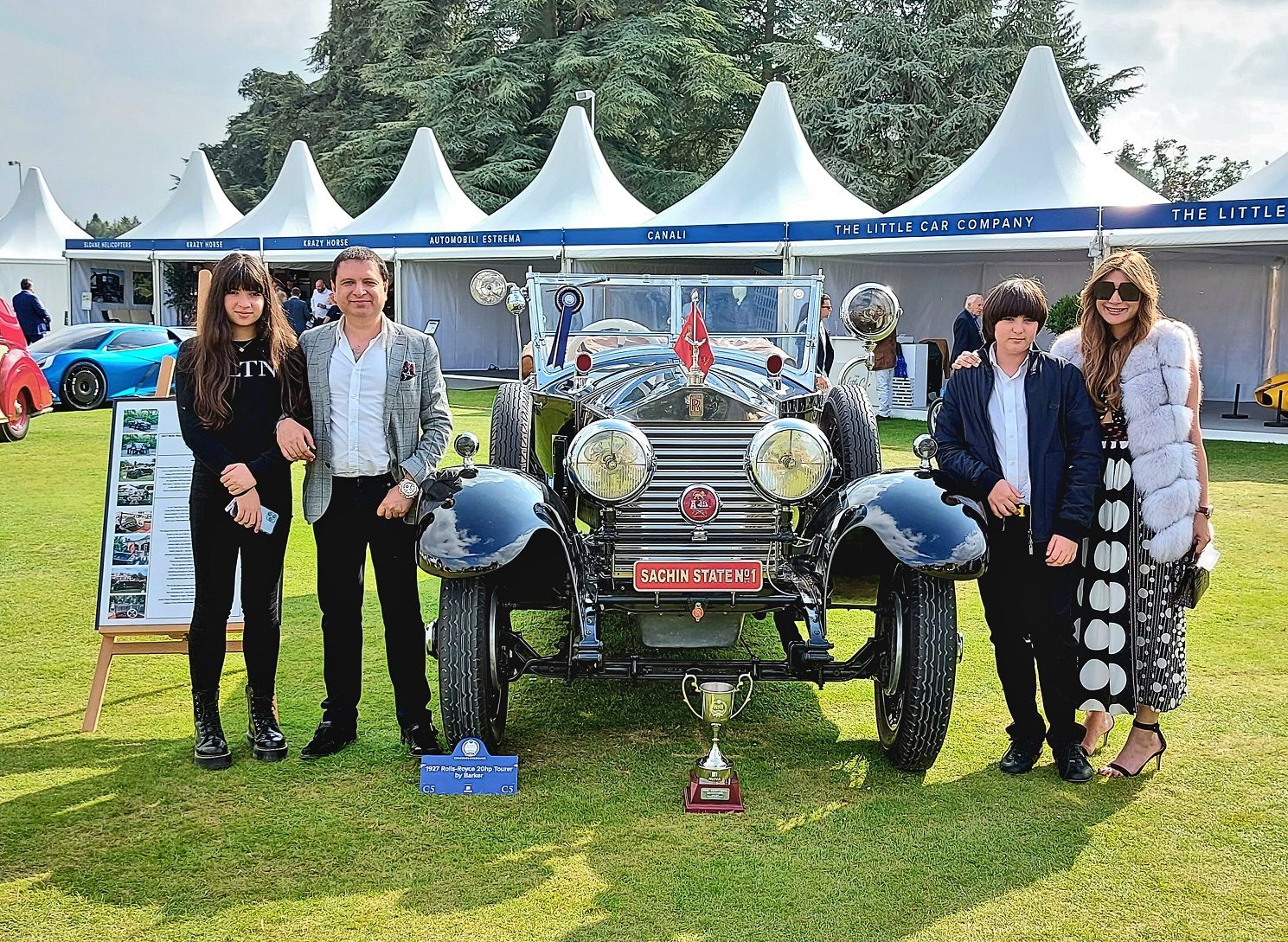 21 Gun Salute Concours d'Elegance 202: Yohan Poonawalla wins "Best in Show" title for his 1949 Bently